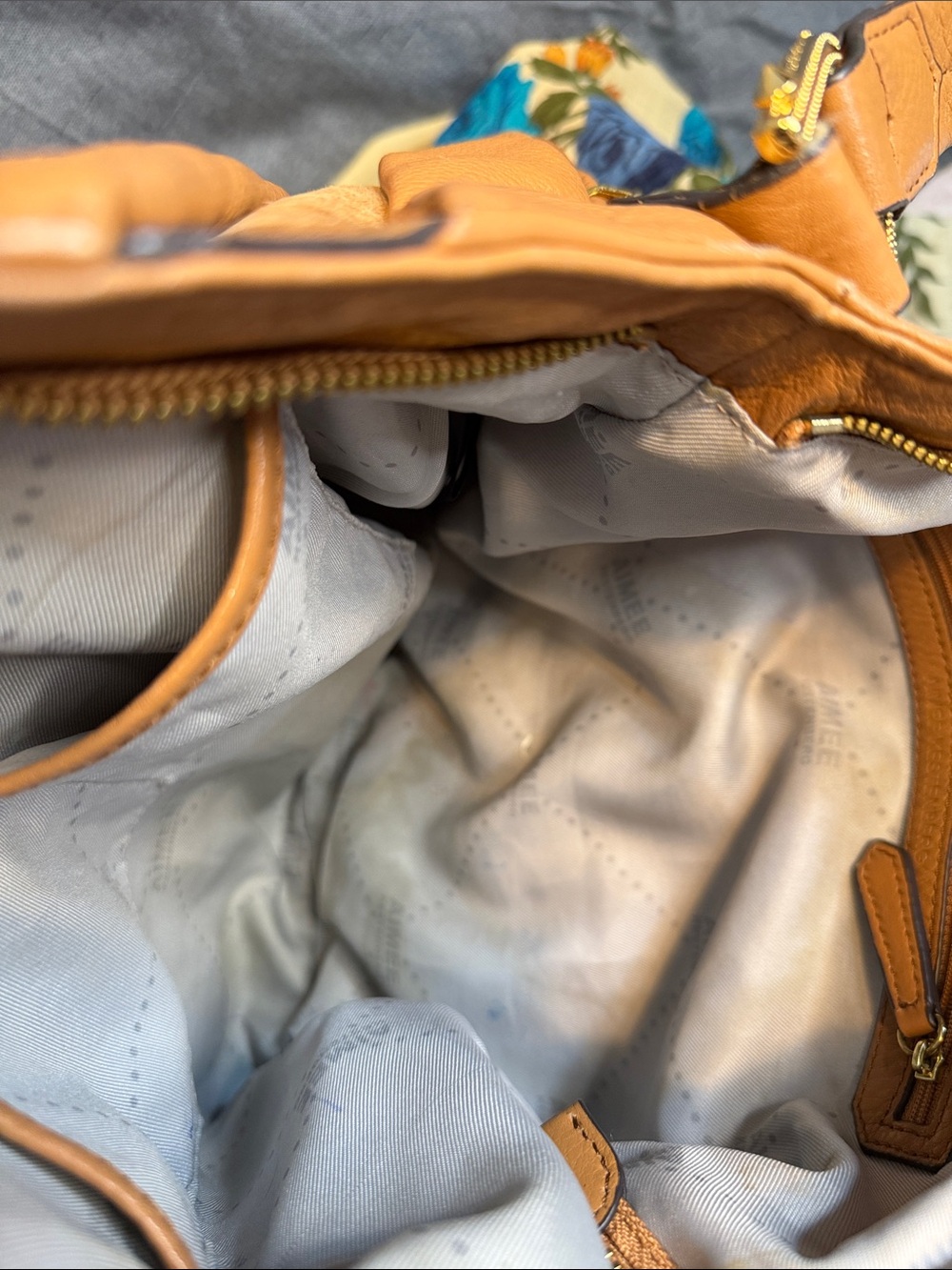 Aimee Kestenberg Tuscany Leather and Suede Hobo Bag - Picture 5 of 9